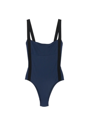 Laura Urbinati square-neck swimsuit - Blue