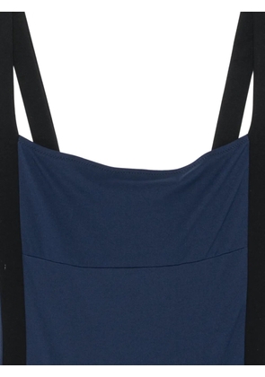 Laura Urbinati square-neck swimsuit - Blue