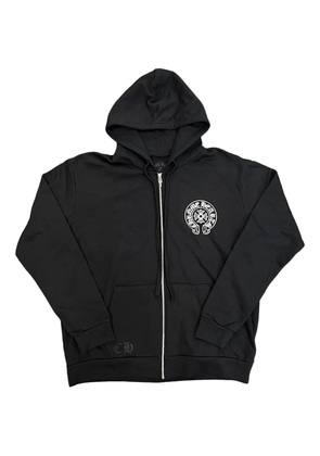 Chrome Hearts New York Horseshoe zip-up hoodie - Black