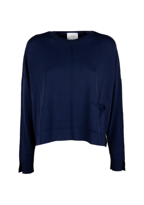 cinque seam-detail pocket-detail sweater - Blue