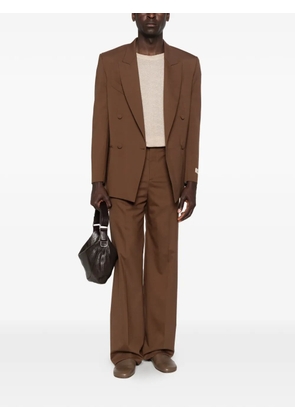 Nineminutes Club crochet-knit T-shirt - Neutrals