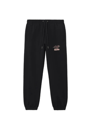 Off-White x AC Milan elasticated-waistband track pants - Black