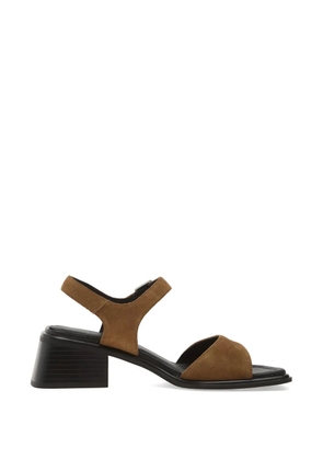 VAGABOND Ines suede block-heel sandals - Brown