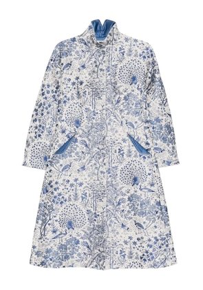 SHIATZY CHEN Scape-of-Curve coat - Blue