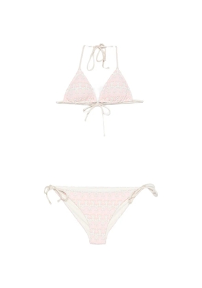 MC2 Saint Barth Levyne embroidered bikini - Pink