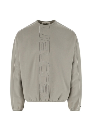FEAR OF GOD ESSENTIALS Active Trace logo-embossed sweatshirt - Neutrals