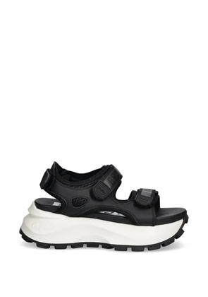 Buffalo platform sandals - Black
