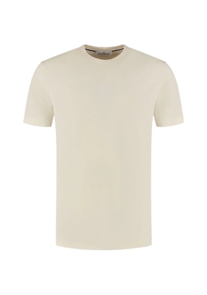 Stone Island logo-embroidered T-shirt - Neutrals