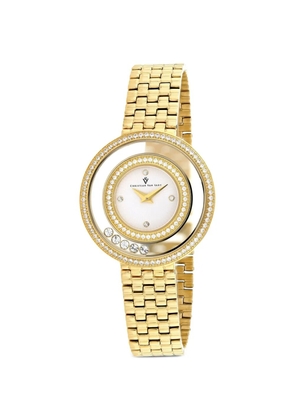 CHRISTIAN VAN SANT Gracieuse 34mm watch - White