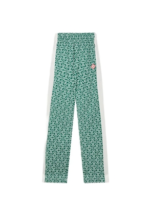 Casablanca geometric-pattern track pants - Green