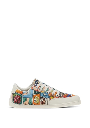Be Lenka Rebound comic-book print sneakers - Neutrals
