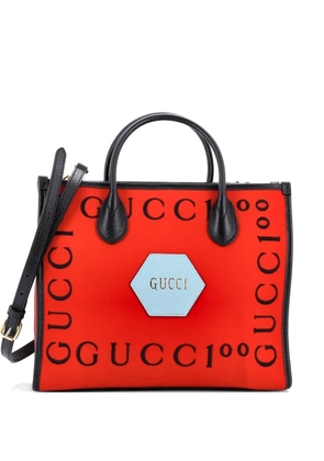 Gucci Pre-Owned 100 Embroidered Felt Small tote bag