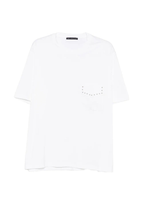 Low Brand studded-embellishment T-shirt - White