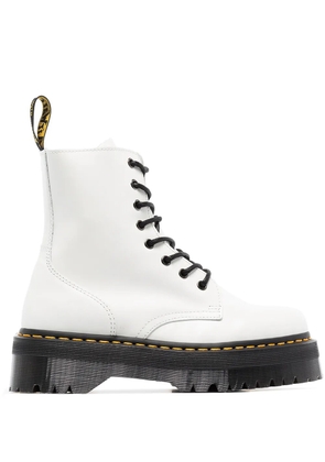 Dr. Martens Jadon platform boots - White