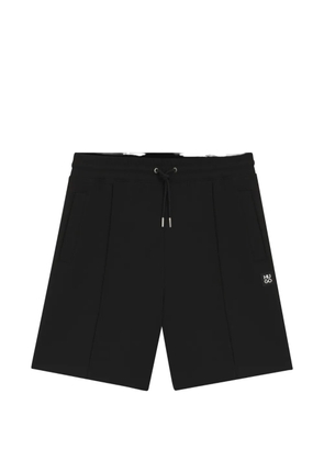 HUGO drawstring panelled shorts - Black