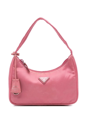 Prada Pre-Owned 2019-2024 Mini Tessuto Re Edition 2000 shoulder bag - Pink