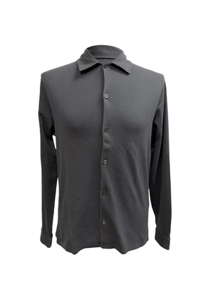 Prada Pre-Owned Button-down long-sleeve shirt - Grey