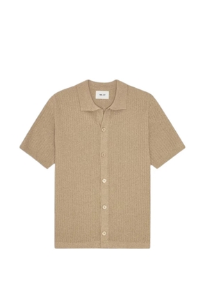 NN07 Ares knitted shirt - Neutrals