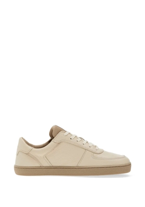 GROUNDIES Hamptons 2.0 pebbled-leather sneakers - Neutrals