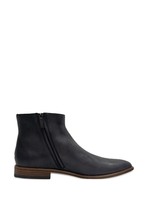 Tod's Vintage almond-toe zipped ankle boots - Black