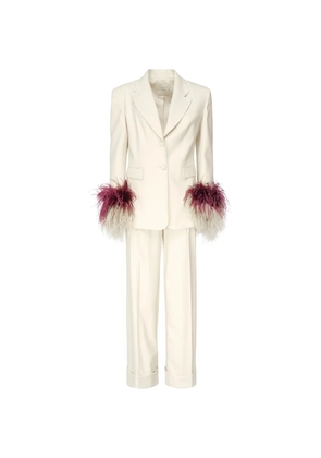 THE ARCHIVIA Double Jane suit - White