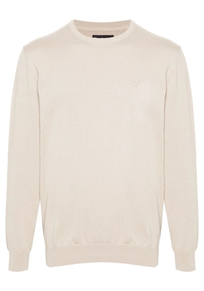 Barbour Pima cotton jumper - Neutrals
