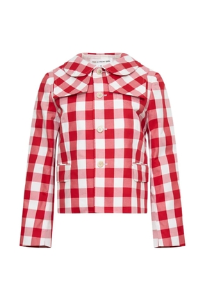 Comme Des Garçons Girl gingham jacket - Red