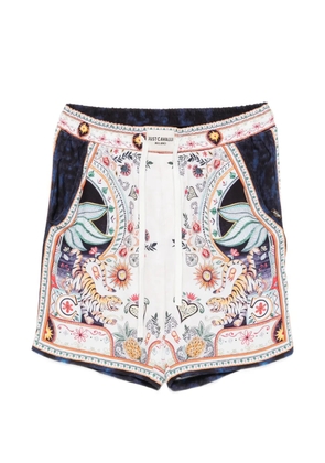 Just Cavalli graphic-print shorts - Neutrals