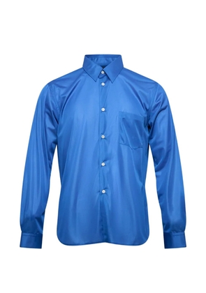 Comme des Garçons Homme Plus button-up chest-pocket shirt - Blue