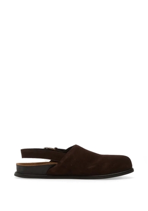 VAGABOND Effie buckle-fastening slingback mules - Brown