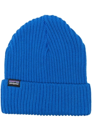Patagonia rib-knit recycled beanie - Blue