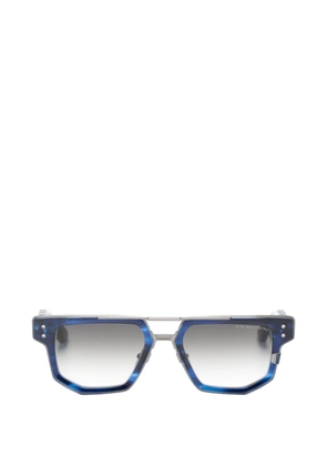 Dita Eyewear Mach-Nine geometric-frame sunglasses - Blue