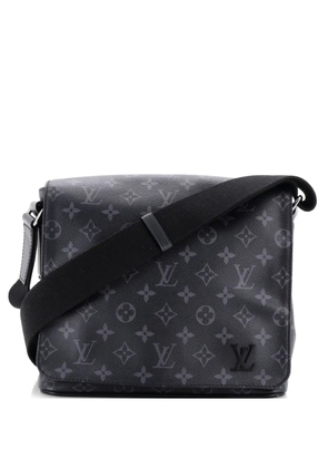 Louis Vuitton Pre-Owned District Messenger Bag Monogram Eclipse Canvas PM crossbody bag - Black