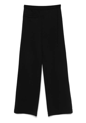 MM6 Maison Margiela logo-embroidered track pants - Black