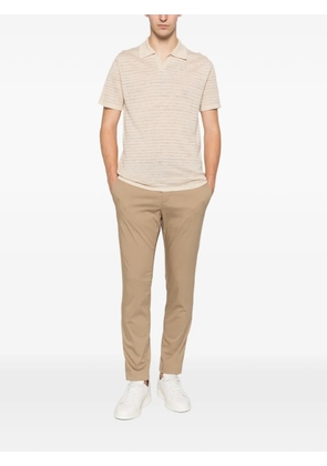 Jacob Cohën logo-patch trousers - Neutrals
