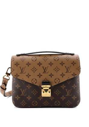 Louis Vuitton Pre-Owned Pochette Metis Reverse Monogram Canvas crossbody bag - Brown