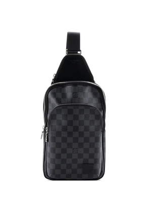 Louis Vuitton Pre-Owned Avenue Sling Bag NM Damier Graphite crossbody bag - Black