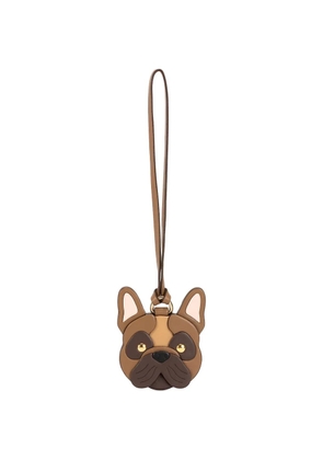 Moreau mini Bull Dog charm - Brown