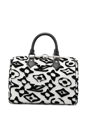 Louis Vuitton Pre-Owned x Urs Fischer Speedy Bandouliere tote bag - White