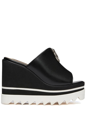 Stella McCartney Sneak-Elyse 80mm wedge sandals - Black
