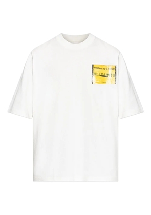 AllSaints graphic-print cotton T-shirt - White