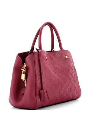 Louis Vuitton Pre-Owned Montaigne Handbag Monogram Empreinte Leather MM satchel - Purple
