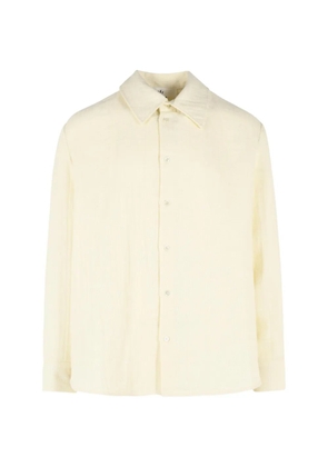 Séfr Wes wide-collar shirt - Yellow