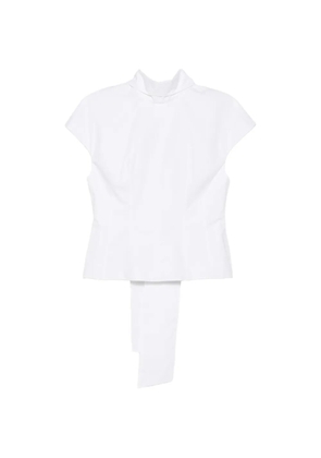 ARMARIUM Arielle tie-fastening cap-sleeve top - White