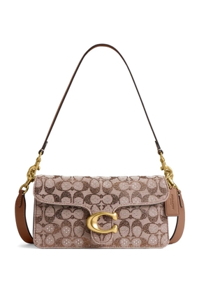 Coach Tabby 26 logo-pattern shoulder bag - Neutrals