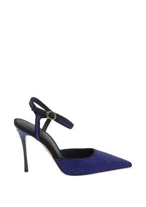 Kurt Geiger London Eagle Point strass-embellished pumps - Blue