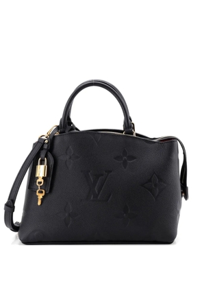 Louis Vuitton Pre-Owned Petit Palais Handbag Monogram Empreinte Giant satchel - Black