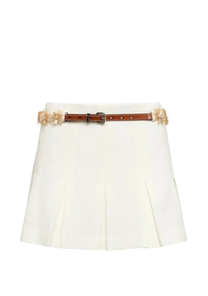 Cinq A Sept Sunflare Aanya Skort mini skirt - White