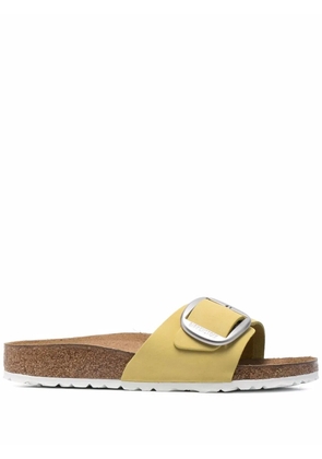 Birkenstock Madrid oversized-buckle sandals - Yellow