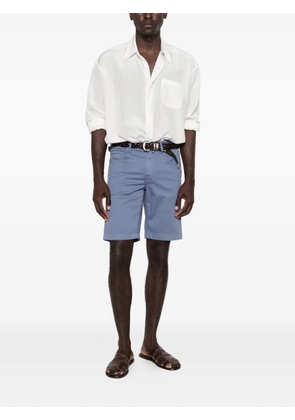 Jacob Cohën Nicolas logo-patch shorts - Blue